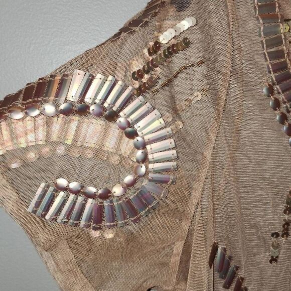 Bar III SHEER TOP  - Picture 5 of 6